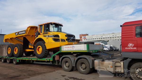 Перевозка дорожной техники
