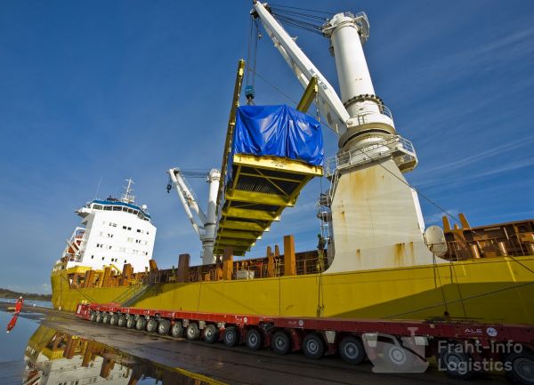 Перевозка негабаритных грузов морем