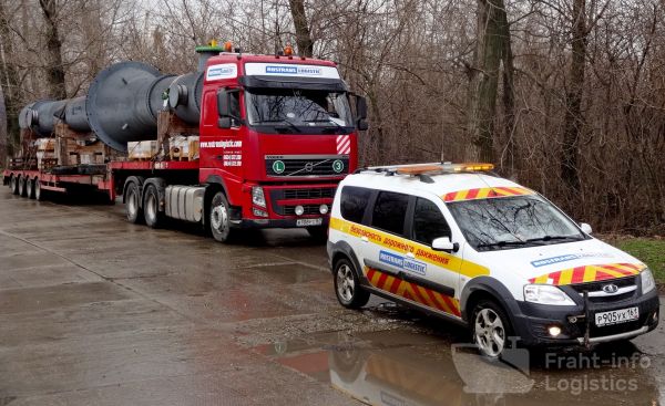 Сопровождение груза автомобилями прикрытия
